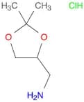1,3-Dioxolane-4-methanamine, 2,2-dimethyl-, hydrochloride (1:1)