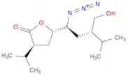 2(3H)-Furanone, 5-[(1S,3S)-1-azido-3-(hydroxymethyl)-4-methylpentyl]dihydro-3-(1-methylethyl)-, (3…