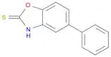 2(3H)-Benzoxazolethione, 5-phenyl-