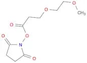 Poly(oxy-1,2-ethanediyl), α-[3-[(2,5-dioxo-1-pyrrolidinyl)oxy]-3-oxopropyl]-ω-methoxy-