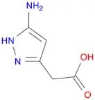 1H-Pyrazole-3-acetic acid, 5-amino-