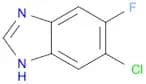 1H-Benzimidazole, 6-chloro-5-fluoro-