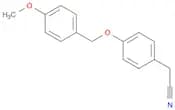Benzeneacetonitrile, 4-[(4-methoxyphenyl)methoxy]-