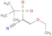 2-Propenenitrile, 2-[(1,1-dimethylethyl)sulfonyl]-3-ethoxy-