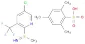 Benzenesulfonic acid, 2,4,6-trimethyl-, compd. with S-[5-chloro-3-(trifluoromethyl)-2-pyridinyl]-S…