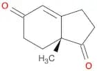 1H-Indene-1,5(6H)-dione, 2,3,7,7a-tetrahydro-7a-methyl-, (7aR)-