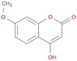 2H-1-Benzopyran-2-one, 4-hydroxy-7-methoxy-
