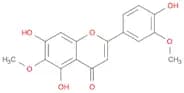 4H-1-Benzopyran-4-one, 5,7-dihydroxy-2-(4-hydroxy-3-methoxyphenyl)-6-methoxy-