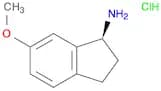 1H-Inden-1-amine, 2,3-dihydro-6-methoxy-, hydrochloride, (S)- (9CI)