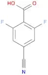 Benzoic acid, 4-cyano-2,6-difluoro-