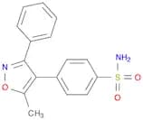 Benzenesulfonamide, 4-(5-methyl-3-phenyl-4-isoxazolyl)-