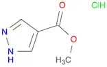 1H-Pyrazole-4-carboxylic acid, methyl ester, hydrochloride (1:1)