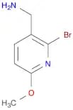 3-Pyridinemethanamine, 2-bromo-6-methoxy-