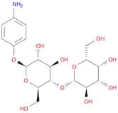 β-D-Glucopyranoside, 4-aminophenyl 4-O-β-D-galactopyranosyl-