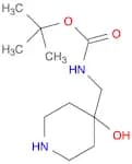 Carbamic acid, N-[(4-hydroxy-4-piperidinyl)methyl]-, 1,1-dimethylethyl ester