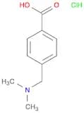 Benzoic acid, 4-[(dimethylamino)methyl]-, hydrochloride (1:1)