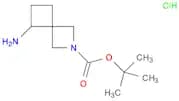 2-Azaspiro[3.3]heptane-2-carboxylic acid, 5-amino-, 1,1-dimethylethyl ester, hydrochloride (1:1)