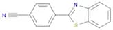 Benzonitrile, 4-(2-benzothiazolyl)-