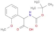 Benzeneacetic acid, α-[[(1,1-dimethylethoxy)carbonyl]amino]-2-methoxy-