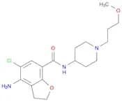 7-Benzofurancarboxamide, 4-amino-5-chloro-2,3-dihydro-N-[1-(3-methoxypropyl)-4-piperidinyl]-