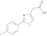 4-Thiazoleacetic acid, 2-(4-fluorophenyl)-