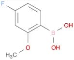 Boronic acid, B-(4-fluoro-2-methoxyphenyl)-