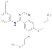 4-Quinazolinamine, N-(3-ethynylphenyl)-6,7-bis(2-methoxyethoxy)-