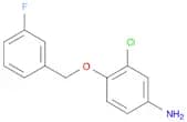 Benzenamine, 3-chloro-4-[(3-fluorophenyl)methoxy]-