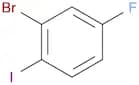 Benzene, 2-bromo-4-fluoro-1-iodo-