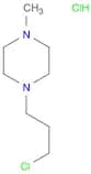 Piperazine, 1-(3-chloropropyl)-4-methyl-, hydrochloride (1:2)
