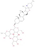 β-D-Galactopyranoside, (3β,22β,25S)-spirosol-5-en-3-yl O-6-deoxy-α-L-mannopyranosyl-(1→2)-O-[β-D-g…