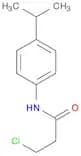 Propanamide, 3-chloro-N-[4-(1-methylethyl)phenyl]-