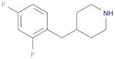 Piperidine, 4-[(2,4-difluorophenyl)methyl]-