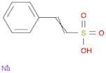 Ethenesulfonic acid, 2-phenyl-, sodium salt (1:1)
