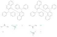 Ruthenate(1-), bis[1,1'-(1S)-[1,1'-binaphthalene]-2,2'-diylbis[1,1-diphenylphosphine-κP]]tri-μ-chl…