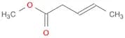 3-Pentenoic acid, methyl ester, (3E)-