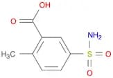 Benzoic acid, 5-(aminosulfonyl)-2-methyl-