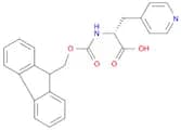 4-Pyridinepropanoic acid, α-[[(9H-fluoren-9-ylmethoxy)carbonyl]amino]-, (αR)-
