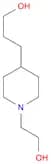 4-Piperidinepropanol, 1-(2-hydroxyethyl)-