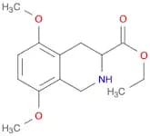 3-Isoquinolinecarboxylic acid, 1,2,3,4-tetrahydro-5,8-dimethoxy-, ethyl ester