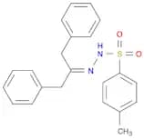 Benzenesulfonic acid, 4-methyl-, 2-[2-phenyl-1-(phenylmethyl)ethylidene]hydrazide