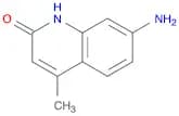 2(1H)-Quinolinone, 7-amino-4-methyl-