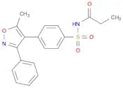 Propanamide, N-[[4-(5-methyl-3-phenyl-4-isoxazolyl)phenyl]sulfonyl]-