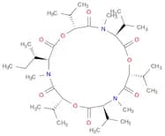 Cyclo[(2R)-2-hydroxy-3-methylbutanoyl-N-methyl-L-isoleucyl-(2R)-2-hydroxy-3-methylbutanoyl-N-methy…