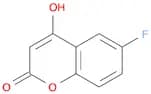 2H-1-Benzopyran-2-one, 6-fluoro-4-hydroxy-