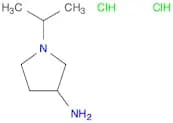 3-Pyrrolidinamine, 1-(1-methylethyl)-, hydrochloride (1:2)