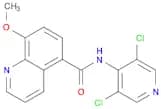 5-Quinolinecarboxamide, N-(3,5-dichloro-4-pyridinyl)-8-methoxy-