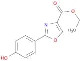 4-Oxazolecarboxylic acid, 2-(4-hydroxyphenyl)-, ethyl ester