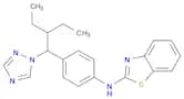 2-Benzothiazolamine, N-[4-[2-ethyl-1-(1H-1,2,4-triazol-1-yl)butyl]phenyl]-