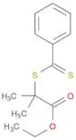 Propanoic acid, 2-methyl-2-[(phenylthioxomethyl)thio]-, ethyl ester